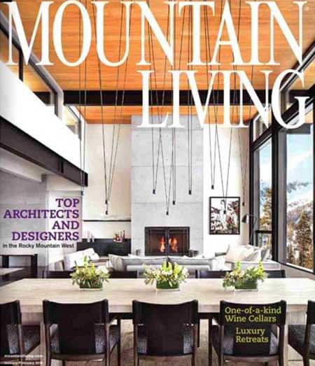 2018 Mountain Liliving magazine Cover Top List Architects and Designers