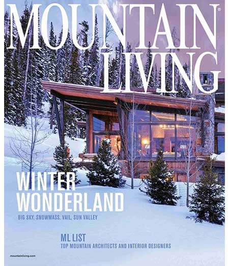 2019 Mountain Liliving magazine Cover Top List Architects and Designers